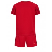 Denmark Replica Home Minikit World Cup 2022 Short Sleeve (+ pants)